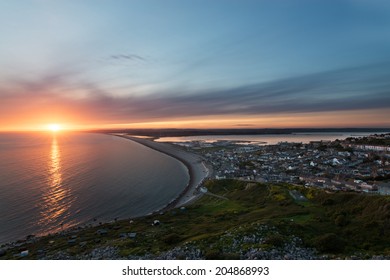 Chesil Beach Sunset