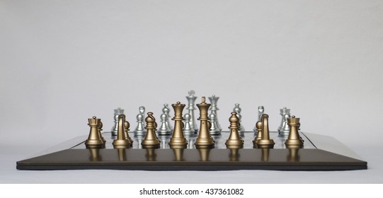Chess - Board with chess.