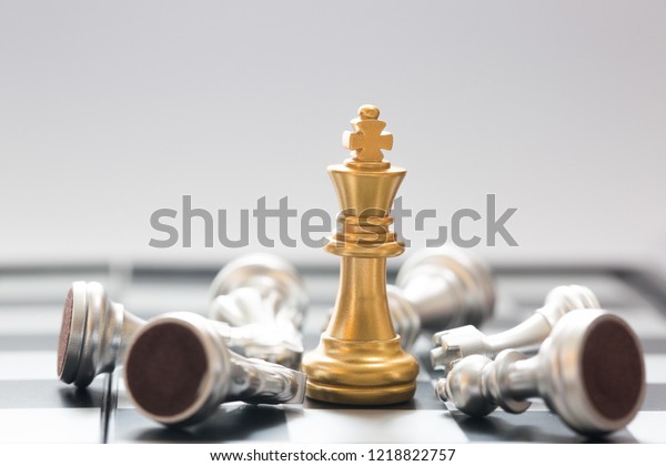 Chess Board Game Concept Business Ideas Stock Photo (Edit Now) 1218822757