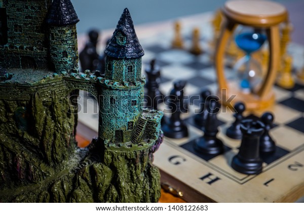 Chess Board Game Concept Business Ideas Stock Photo (Edit Now) 1408122683