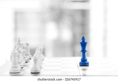 Chess Business Concept, Leader & Success