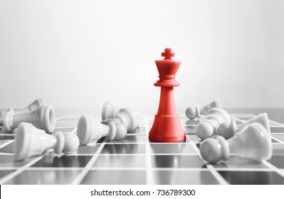 Schach-Business-Konzept, Leiter 