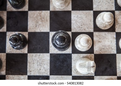 Chess Game From Above