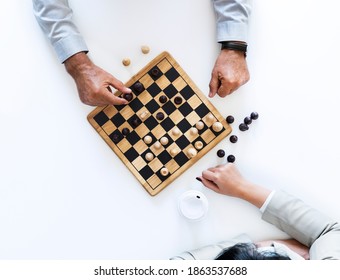Chess Game Business Strategy Concept