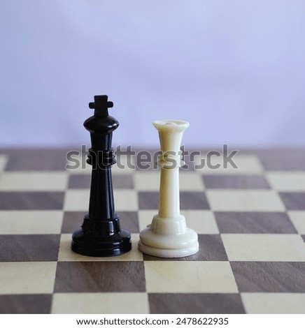 chess king and queen representing equal opportunity between genders
