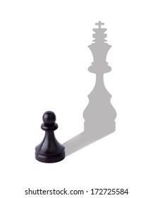 Chess - Pawn With A Shadow Of The King