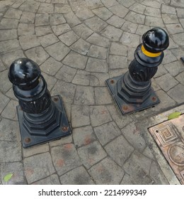 Chess Pawns In The Pedestrian Area