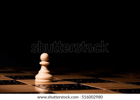 The lady in the game of chess.