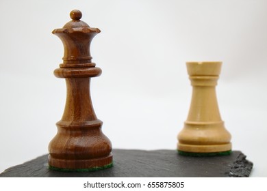Two Same Chess Pieces Isolated On Stock Photo 378156679 | Shutterstock