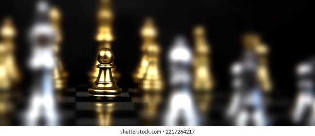 Chess Pieces Stand Teamwork Concept Of Team Player Or Business Team And Leadership Strategy Or Strategic Planning And Human Resources Organization Risk Management.