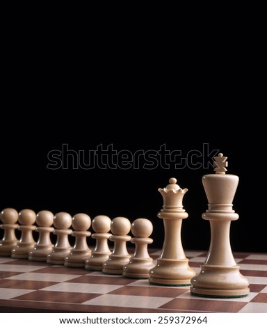 Similar – The lady in the game of chess.