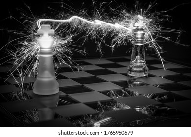 Chessboard Battle of the Kings