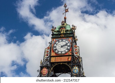 Chester Clock With Clouds