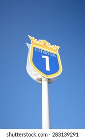 Chester Racecourse Sign