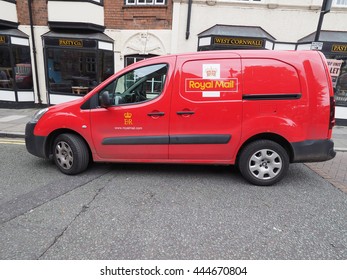 CHESTER, UK - CIRCA JUNE 2016: Royal Mail Car