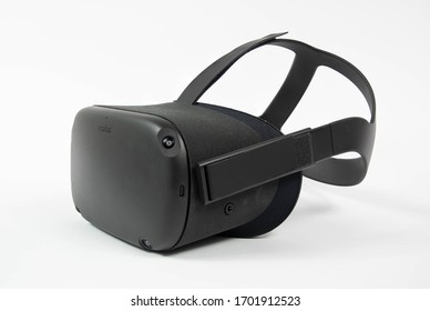 CHESTER, UNITED KINGDOM - APRIL 11th 2020: Oculus Quest VR Headset