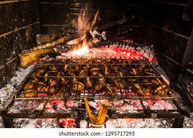Chestnuts On Fire Images Stock Photos Vectors Shutterstock