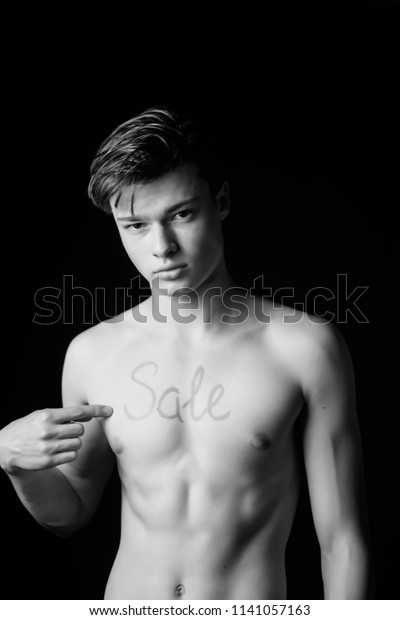 Chests Sexy Muscular Athletes Nude Torsosand Stock Photo Shutterstock