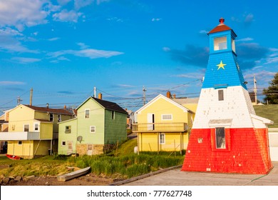 Cheticamp Harbour Range Front Lighthouse. Cheticamp, Nova Scotia, Canada.