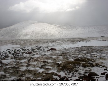 The Cheviot In The Snow, March 2008, Northumberland, UK