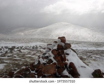 The Cheviot In The Snow, March 2008, Northumberland, UK