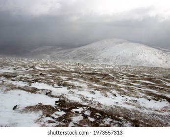 The Cheviot In The Snow, March 2008, Northumberland, UK