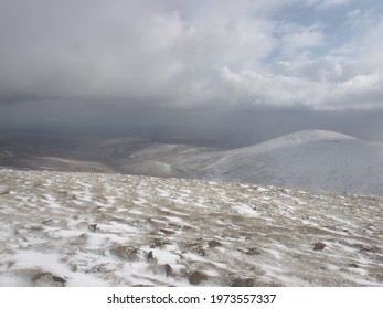 The Cheviot In The Snow, March 2008, Northumberland, UK