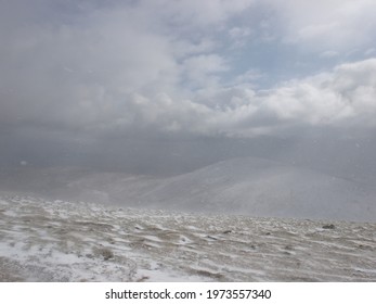 The Cheviot In The Snow, March 2008, Northumberland, UK