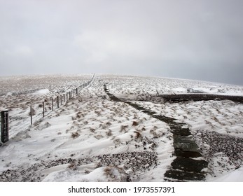 The Cheviot In The Snow, March 2008, Northumberland, UK