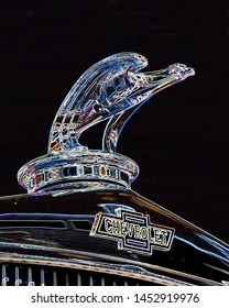 Chevrolet Eagle Chrome Hood Ornament