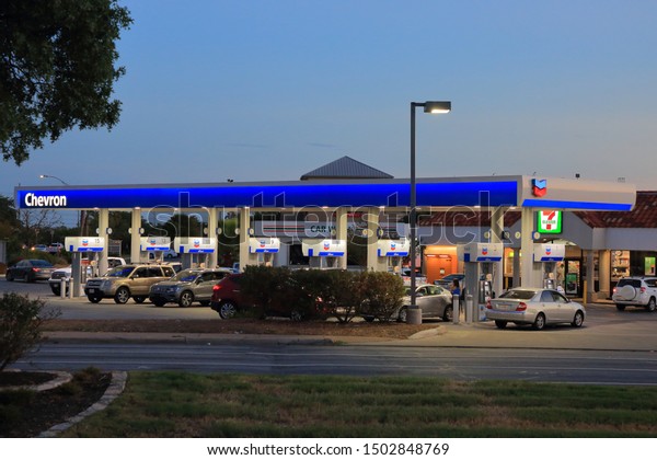 chevron branded gas station illuminated dusk business finance stock image 1502848769 https www shutterstock com image photo chevron branded gas station illuminated dusk 1502848769