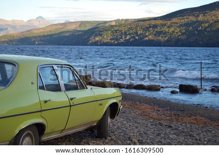 Chevy Nova Staring At The Lake