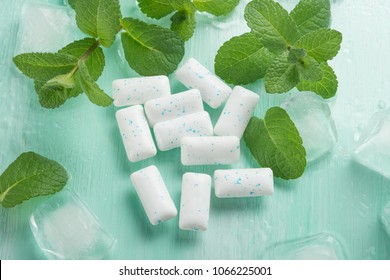 Chewing Gum With Mint And Ice