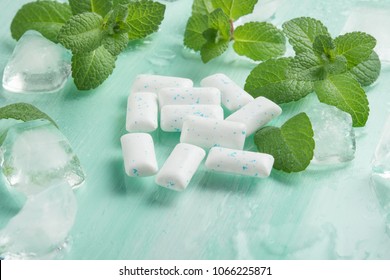 Chewing Gum With Mint And Ice