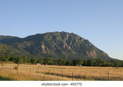 Cheyenne Mountain In Colorado - Home Of The NORAD Air Base Near Colorado Springs