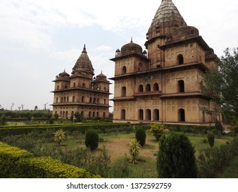 Chhatri, Clear Day, Orchha, Madhya Pradesh, India.