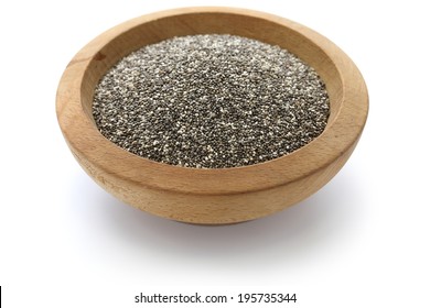 Chia Seeds In Bowl