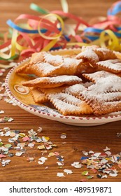 chiacchiere, traditional italian carnival pastry