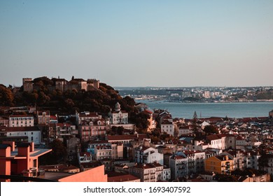 Chiado, Lisbon Mid Town, Sunset