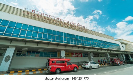 Chiang Mai International Airport - August 20, 2019: Chiang Mai, Thailand