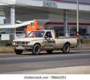 CHIANG MAI, THAILAND -DECEMBER 22 2017:  Private Isuzu KB Old Pickup car. Photo at road no 121 about 8 km from downtown Chiangmai thailand. - Shutterstock ID 788662351