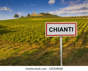 Chianti Wine Region Of Tuscany, Italy