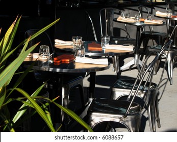 A Chic Sidewalk Cafe In San Francisco California Between Mission And Castro District