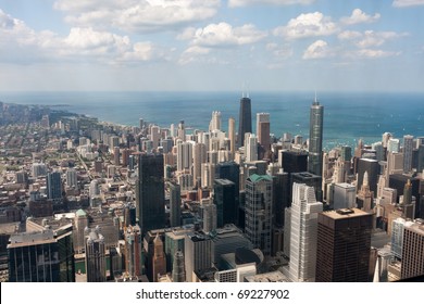 Chicago City Scape Beside Sea