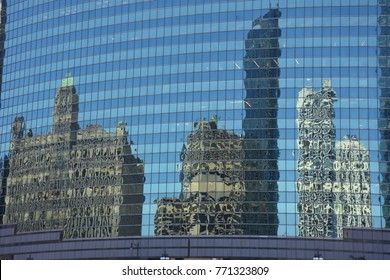 Chicago Cityscape Reflected 