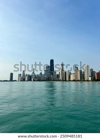 Chicago, Daytime Chicago, Lake Michigan, Chicago Skyline, Cityscape, Illinois, City, Downtown, Skyscrapers