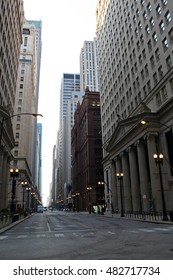 Chicago Empty Street 