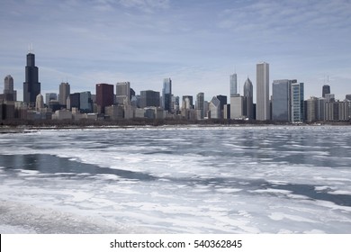 Chicago Frozen Lake Michigan Stock Photo 540362845 | Shutterstock