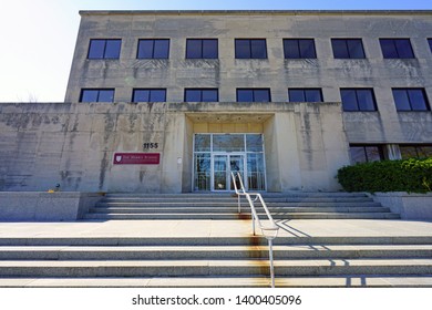 CHICAGO, IL -26 APR 2019- View Of The Harris School Of Public Policy On The Campus Of The University Of Chicago, Located In The Hyde Park Neighborhood Of Chicago, Illinois.