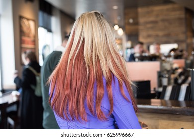 Dark Purple Hair Color Dye Images Stock Photos Vectors